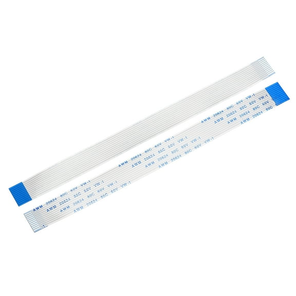 Unique Bargains Flexible Flat Cable 150mm 1mm Pitch 9 Pins FPC FFC Flexible Ribbon Cable 5 Pack