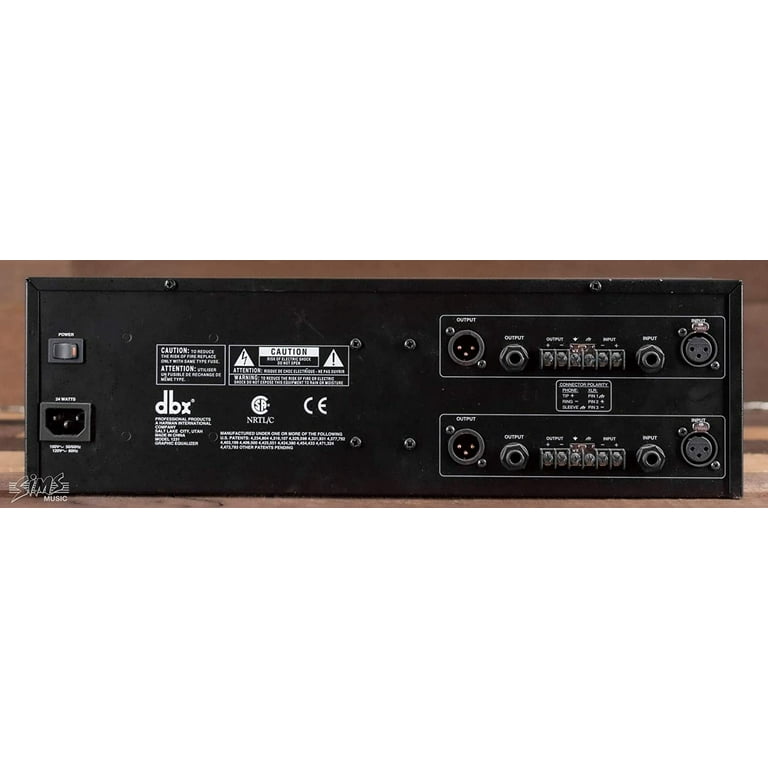 dbx 1231 Dual Channel +/-15dB 31-Band Home Stereo Equalizer