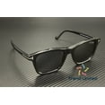 thumbnail image 3 of Tom Ford FT1179 01D Acetate Shiny Black Smoke Polarized 54 mm Men's Sunglasses, 3 of 5