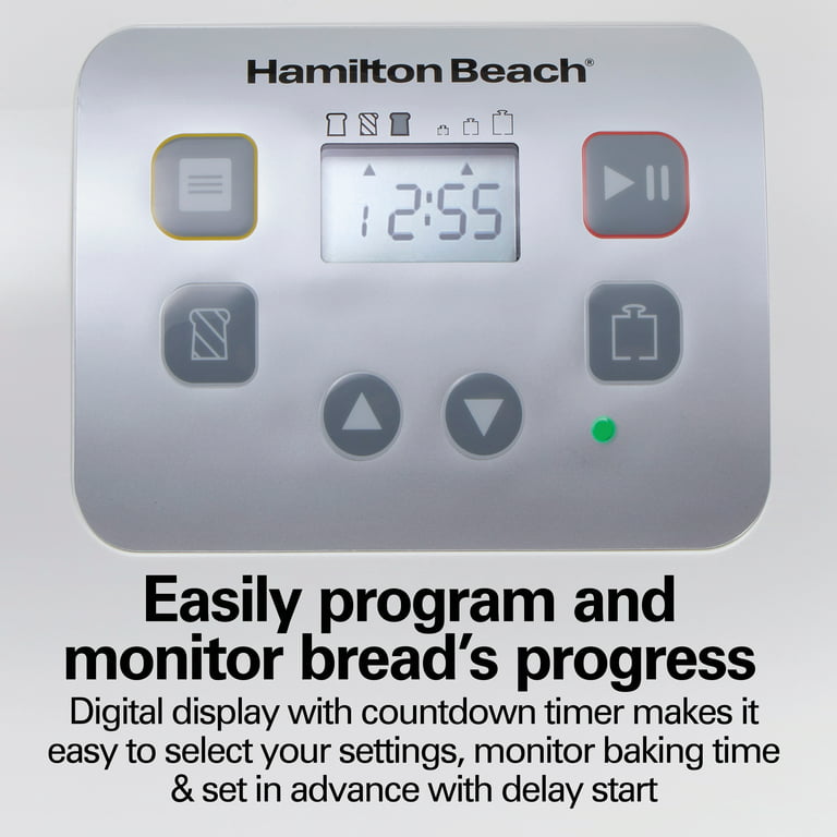  Hamilton Beach Bread Maker Machine, Digital