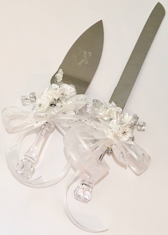 Nuestra Boda Cake  Knife Server  Set  Wedding  Gift Keepsake 