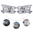 thumbnail image 3 of Pair Headlights Assembly For Toyota 4Runner 1996-2002 Left & Right Side Headlamp 81110-35320 , 81150-35300, 3 of 17
