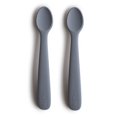 thumbnail image 1 of Mushie Cuillères d'Alimentation en Silicone Lot de 2 - Tradewinds, 1 of 8