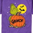 thumbnail image 3 of The Grinch - Grinch And Pumpkin - Toddler & Youth Short Sleeve Graphic T-Shirt, 3 of 6