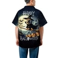 thumbnail image 5 of Happy Halloween Chinese Shar-Pei Witch Pumpkins Bats Hawaiian Shirt Breathable Summer Unisex Merch Dog Lover - 13012, 5 of 6