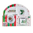 thumbnail image 2 of The World of Eric Carle, The Very Hungry Caterpillar Merry Christmas Kids Melamine 3 Piece Set, 2 of 4