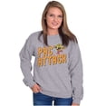thumbnail image 3 of Retro Arcade Game PACMAN Pac Attack Sweatshirt for Men or Women Brisco Brands M, 3 of 6