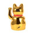thumbnail image 3 of Símbolo de prosperidad y riqueza para una decoración de Feng Shui afortunada Gato de la fortuna dorado con pata que se mueve, 3 of 8