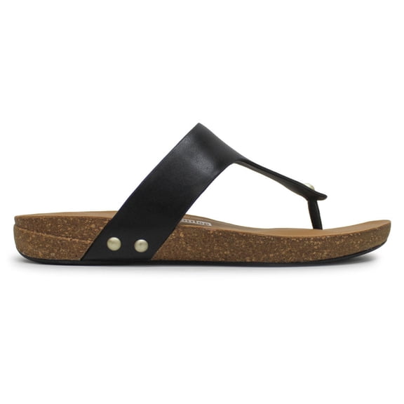 Fitflop Women's Iqushion Leather Toe-Post Sandals