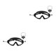 thumbnail image 3 of Yuarrent Niños natación gafas ajustables piscina antivaho gafas anteojos Type2 NO2, 3 of 6