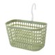 thumbnail image 4 of Cesta de baño, cesta organizadora de ducha, ahorro de espacio, gran capacidad, estante de almacenamiento de drenaje, estante ordenado, organizador Verde perfecl cesta para colgar en la pared, 4 of 8
