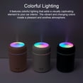 thumbnail image 4 of USB Mini Humidifier Colorful Lighting  Car Colorful Lighting Portable Car Freshener Mute Diffuser Humidifier For Home Car Travel, 4 of 8
