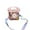 Pink, variant on Glass&Bottle 400ml Phone Shaped Water Bottle with Adjustable Strap Leak Proof 3D Sticker Décor for Outdoor Travel Sports, 5.74*2.04*6.06 in, Purple