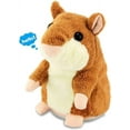 thumbnail image 6 of Artrylin Talking Hamster Plush Toy Repeats What You Say Interactive Toys Electronic Hamster Toy Repeats Your Voice Unique Gift Toys for 1 2 3 4 Year Old Boys Girls, 6 of 10
