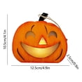 thumbnail image 3 of Halloween Decoration for Home Indoor Outdoor Clearance Under $5.00!Wooden Hanging Ornament Halloween Decorations With LED Lights For Indoor Outdoor Party Home Garden Table Mantel Scary House Decor, 3 of 6