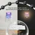 thumbnail image 4 of Yayeee LED Night Lights with Motion Detectors Auto Dusk to Dawn Light Sensors, 2 Pack, Cat Walking in Street, 4 of 7