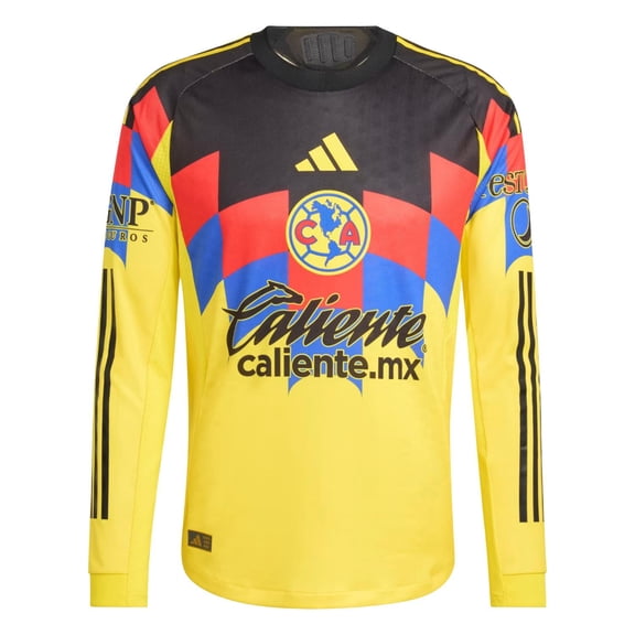 JERSEY ADIDAS HOMBRE CLUB AMERICA AMARILLO LOCAL MANGA LARGA 25/26 amarillo 00M