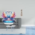 thumbnail image 2 of Escultura de cisne, estatua de ganso, figura de pareja, adorno acrílico en miniatura, decoración romántica, adecuada para regalar, decoración del, 2 of 8