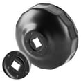 thumbnail image 4 of Oil Filter  Socket Oil Filter Remover 14 Flutes Oil Filter Wrench Oil Filter Housing Spanner Automotive Hand Wrenches Universal Oil Filter Socket Wrench  Removing Tools 76mm 14FT, 4 of 8