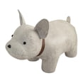 thumbnail image 3 of Tabouret Ottoman Mignon Portable Repose-Pieds Animal pour Intérieur Chambres d'Amis Entrée Chien Blanc, 3 of 8