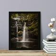 thumbnail image 2 of Designs ByLITA Secret Rustic Waterfall, 8 x 10 Wall Print Inspirational (Unframed) | Old Masterpieces | Stylish Modern Decoration For The Home and Office, 2 of 4