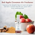 thumbnail image 4 of G's Breeze Red Apple Cinnamon Air Spray – Warm blend of ripe apples & spicy cinnamon for a cozy, long-lasting scent in any space., 4 of 9