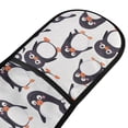 thumbnail image 2 of Dailycode Double Sided Oven Mitt with Loop Heat Resistant Kitchen Long Potholders 7" x 35" Cute Happy Penguins, 2 of 6