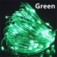 thumbnail image 1 of Guirnalda de luces LED con USB, luces de hadas impermeables de alambre plateado de cobre para decoración de fiestas, bodas y Navidad, 10/20/30M, 1 of 4