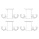 thumbnail image 1 of Soporte para barra de cortina, soporte de cortina blanco para barras de cortina de 28 mm, construcción de aleación de aluminio con amplia aplicación, ganchos para barra de cortina para sala de estar,, 1 of 5