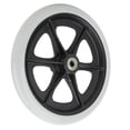 thumbnail image 2 of Ruedas para sillas de ruedas para discapacitados, ruedas delanteras para sillas de ruedas de 8 pulgadas, ruedas delanteras para sillas de ruedas, eficiencia óptima, 2 of 8