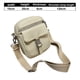 thumbnail image 2 of Mochila pequeña, bandolera, un solo hombro, ligera, multibolsillos, multicapa, gran capacidad, bagkhaki, 2 of 5