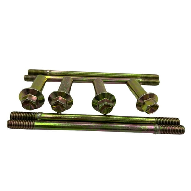 Perno de la cabeza del cilindro,Cilindro perno de cilindro,Kit de piezas del motor de motocicleta kit de tuerca de cilindro de cilindro,Pernos del motor piezas de motor de servicio pesado