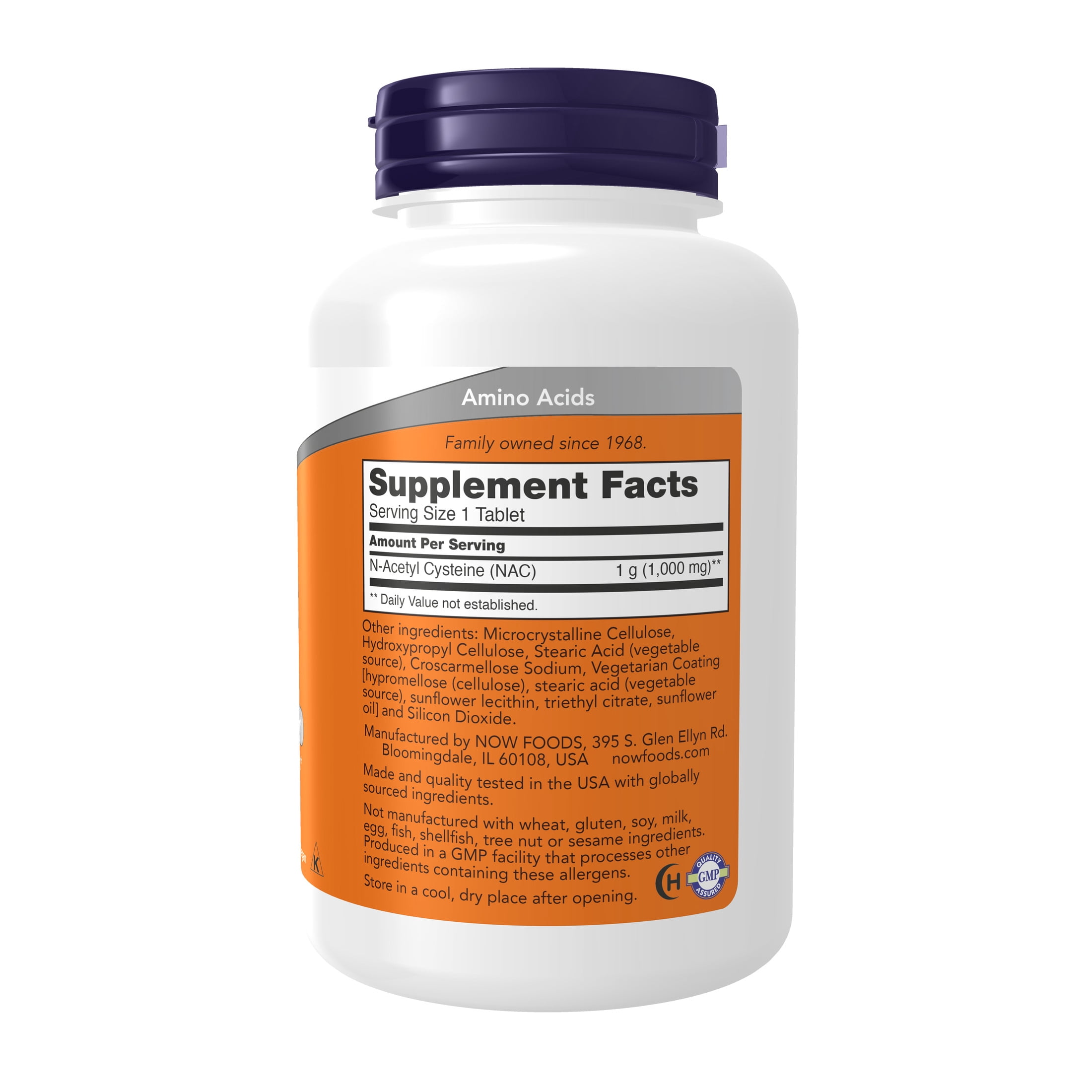 glutathione supplement for asthma NOW Supplements, NAC Tablets, 1000 mg, Free Radical Protection