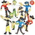 thumbnail image 1 of Set de 12 figuras piratas doblables ArtCreativity para niños, 1 of 7