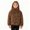 Multicolour, variant on Girls Fuzzy Sweatshirt Zip Up Leopard Print Fleece Cozy Outwear Collared Coat with Pockets Cheetah Graphic Long Sleeve Top