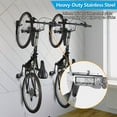 IC ICLOVER Bike Rack Garage Wall Mount Vertical Bike Storage Rack