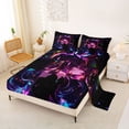 thumbnail image 2 of Erosebridal Kawaii Japanese Girl Queen Sheet Sets,3D Japanese Girl Bed Set For Kids 4-Piece, 2 of 6