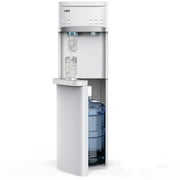 IKT Bottom Loading Water Dispenser Cooler with Maker for 5 Gallon Bottle with Empty Bottle Indicator 3 Temperature 22lbs Within 24hrs White