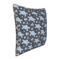 thumbnail image 2 of Haiem Turtle Print Velvet Soft Solid Decorative Square Throw Pillow Covers Set with Elegant Piping Christmas Cushion Case for Sofa Bedroom Car-20"x20", 2 of 8