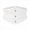 White #9, variant on Women's Vintage Oil Painting Floral Lace Up Boned Underbust Corset Waist Cincher Belt Shaper White 2XL