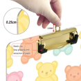thumbnail image 6 of FORMRS Acrylic Clipboard with Low Profile Clip Standard A4 Letter Size, 12.5" x 9", Cute Gummy Bears Pattern, 6 of 8