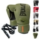 thumbnail image 5 of Kit de Box Everlast Elite 2 Verde Militar 14 OZ + Cuerda para Saltar, 5 of 5