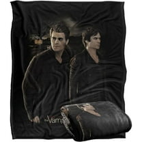 Vampire Diaries Brothers Silky Touch Super Soft Throw Blanket 50" x 60"