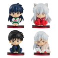 thumbnail image 3 of 4.5cm Gacha Inuyasha Sentado Muñeca Serie Higurashi Kagome Sesshoumaru PVC Anime Figura Modelo De Juguete Regalo Coleccionables, 3 of 4