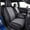 Black with Gray, variant on EKR Custom Fit Tucson Car Seat Covers for Hyundai Tucson 2022 2023 SE, SEL, Limited, N Line. 2024 SE, SEL, Limited, XRT -Breathable Leather Auto Seat Covers(Full Set,Burgundy)