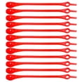 thumbnail image 4 of 12 Uds. Cordones deportivos universales sin cordones cordones elásticos de silicona para zapatos (rojo) Likrtyny Para estrenar, 4 of 8