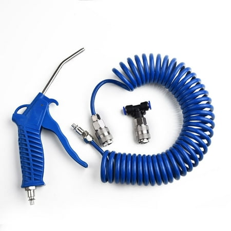 

BAMILL Air Blowing Tool Dust Compressor w/ Recoil Hose Replacement Accessories Kit