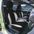 thumbnail image 3 of For 2016-2023 Toyota Tacoma FH Group Custom Fit Neoprene Car Seat Covers Waterproof - Gray Front, 3 of 6