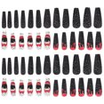 thumbnail image 1 of 48pcs Halloween Long False Nails Tips Full Cover Fake Nails Manicure Decor, 1 of 5