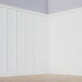 thumbnail image 3 of 104" Height with 12" to 15" Wide Adjustable Wall Panels, Deluxe Shaker 8' PVC Wainscoting Kit, (for heights up to 104"H), 3 of 9